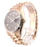Rolex Day-Date 36 118235 (2016) - Brown dial 36 mm Rose Gold case (3/8)