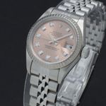 Rolex Lady-Datejust 79174 (1999) - Pink dial 26 mm Steel case (6/7)