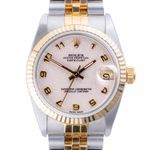 Rolex Datejust 31 68273 (1990) - Beige dial 31 mm Gold/Steel case (3/8)