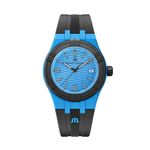 Maurice Lacroix Aikon AI2008-80080-300-0 (2023) - Blue dial 40 mm Plastic case (3/3)