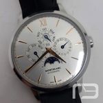 Montblanc Heritage Spirit 110715 (Onbekend (willekeurig serienummer)) - Wit wijzerplaat 39mm Staal (2/8)