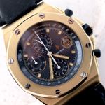 Audemars Piguet Royal Oak Offshore Chronograph 25770BA (1996) - Gold dial 42 mm Yellow Gold case (1/8)