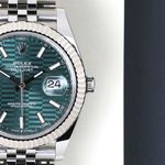 Rolex Datejust 41 126334 (2023) - Groen wijzerplaat 41mm Staal (5/8)