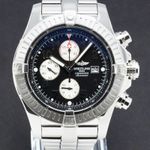 Breitling Super Avenger A13370 (2012) - Zwart wijzerplaat 48mm Staal (1/7)