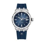 Maurice Lacroix Aikon AI6008-SS000-430-4 (2024) - Blue dial 42 mm Steel case (3/3)