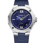 Baume & Mercier Riviera M0A10701 (2024) - Blauw wijzerplaat 42mm Staal (2/3)