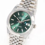 Rolex Datejust 41 126300 (2025) - Green dial 41 mm Steel case (1/8)