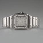 Cartier Santos Galbée 2319 (2002) - White dial 29 mm Steel case (3/8)