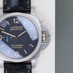 Panerai Luminor Marina 1950 3 Days Automatic PAM01312 (2017) - Black dial 44 mm Steel case (5/8)