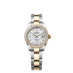 Rolex Lady-Datejust 279383RBR (2025) - Pearl dial 28 mm Gold/Steel case (1/1)