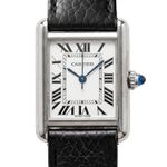 Cartier Tank Solo W5200005 (Unknown (random serial)) - White dial 24 mm Steel case (2/4)