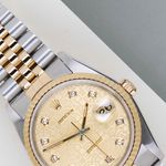 Rolex Datejust 36 16233 (1997) - Champagne dial 36 mm Gold/Steel case (3/8)