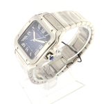 Cartier Santos WSSA0063 (2024) - Blue dial 35 mm Steel case (2/6)