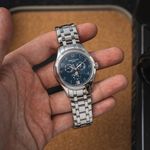 Patek Philippe Annual Calendar 4947/1A-001 (2022) - Blue dial 38 mm Steel case (4/8)