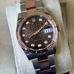 Rolex Datejust 36 126231 (2023) - Brown dial 36 mm Steel case (1/7)