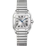 Cartier Santos Dumont WSSA0082 (2025) - Silver dial 27 mm Steel case (1/1)