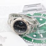 Rolex Datejust II 116334 (Unknown (random serial)) - Black dial 41 mm Steel case (7/8)