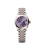 Rolex Lady-Datejust 279161 (2024) - Paars wijzerplaat 28mm Staal (1/1)