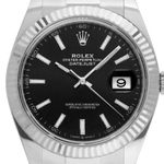 Rolex Datejust 41 126334 (2022) - Black dial 41 mm Steel case (1/7)