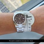 Rolex Oyster Perpetual 36 116000 (2017) - Red dial 36 mm Steel case (2/8)