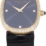 Patek Philippe Golden Ellipse 5738/1R-001 (1978) - Black dial 35 mm Rose Gold case (2/5)