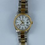 Rolex Oyster Perpetual Date 15223 (1995) - 34mm Goud/Staal (5/6)