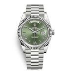 Rolex Day-Date 40 228239 (2019) - Green dial 40 mm White Gold case (1/1)