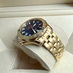 Omega Seamaster Diver 300 M 2134.80.00 (2001) - Blauw wijzerplaat 41mm Geelgoud (5/7)