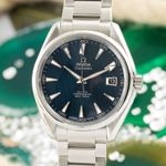 Omega Seamaster Aqua Terra 231.10.42.21.03.001 (Onbekend (willekeurig serienummer)) - Blauw wijzerplaat 42mm Staal (3/8)