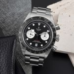 Tudor Black Bay Chrono 79360N (Onbekend (willekeurig serienummer)) - Zwart wijzerplaat 41mm Staal (1/8)