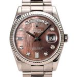Rolex Day-Date 36 118239 (2009) - 36mm Witgoud (1/8)