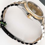 Rolex Datejust 36 16233 (1997) - Champagne dial 36 mm Gold/Steel case (7/8)