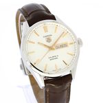 TAG Heuer Carrera Calibre 5 WAR201D-1 (2020) - White dial 41 mm Steel case (6/8)