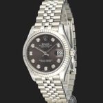 Rolex Datejust 31 278274 (2024) - Grey dial 31 mm Steel case (1/8)