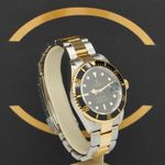 Rolex Submariner Date 16613 (2009) - Black dial 40 mm Gold/Steel case (3/7)