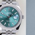 Rolex Datejust 41 126300 (2024) - Green dial 41 mm Steel case (5/8)