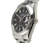 Rolex Datejust 36 126200 (Unknown (random serial)) - Black dial 36 mm Steel case (5/8)