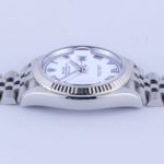 Rolex Datejust 36 126234 (2022) - Wit wijzerplaat 36mm Staal (5/8)