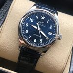 IWC Pilot's Watch Automatic 36 IW324008 (2022) - Blue dial 36 mm Steel case (3/8)