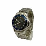 Omega Seamaster Diver 300 M 2224.80.00 (2010) - Blue dial 28 mm Steel case (1/8)