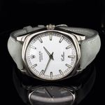 Rolex Cellini Danaos 4243 (2001) - White dial 38 mm White Gold case (6/8)