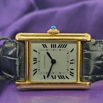 Cartier Tank Louis Cartier 78078 (Onbekend (willekeurig serienummer)) - Wit wijzerplaat 21mm Geelgoud (3/5)