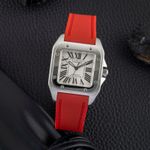 Cartier Santos 100 W20106X8 (2011) - 33mm Staal (1/8)