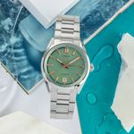 TAG Heuer Carrera WBN2312.BA0001 (Unknown (random serial)) - Green dial 36 mm Steel case (1/8)