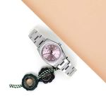 Rolex Oyster Perpetual 34 124200 (2024) - Roze wijzerplaat 34mm Staal (2/8)