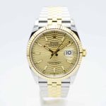 Rolex Datejust 36 126233 (2022) - 36 mm Gold/Steel case (1/7)