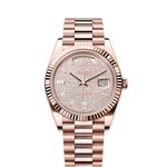 Rolex Day-Date 40 228235 (2024) - Diamond dial 40 mm Rose Gold case (1/1)