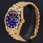 Rolex Day-Date 36 18238 (1991) - Blauw wijzerplaat 36mm Geelgoud (4/8)