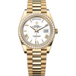 Rolex Day-Date 40 228348RBR (2025) - Wit wijzerplaat 40mm Geelgoud (1/1)