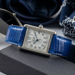 Cartier Tank W1014354 (2000) - Zilver wijzerplaat 25mm Zilver (2/8)